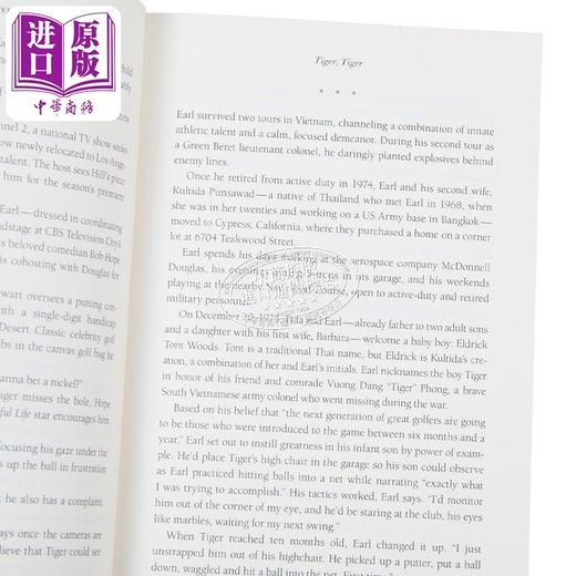 【中商原版】老虎 老虎 泰格 伍兹传记 高尔夫球 平装 英文原版 Tiger Tiger James Patterson 商品图2