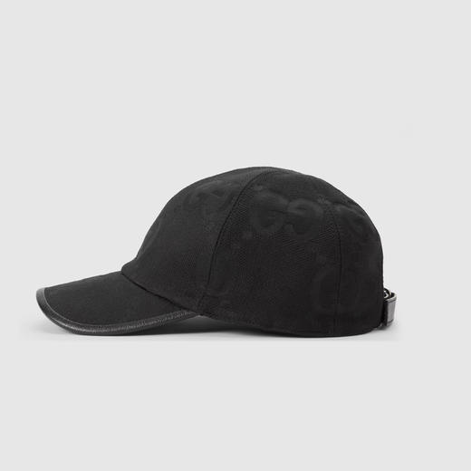 GUCCI 古驰 男士大号超级双G棒球帽 黑色 727562 4HAVS 1060 商品图1