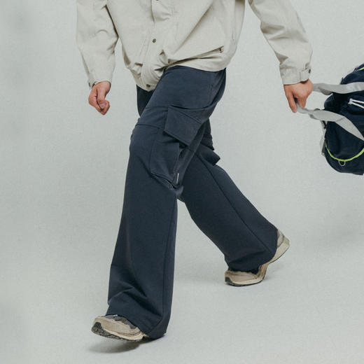 【品牌直发-降价福利】ACMEITEM爱棵米 户外亲子抓绒工装长裤防泼水宽松可调节裤子男女GAF3020903G/GAF3020899G 商品图2