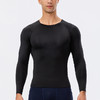 跃牌【欲动春风】男装系列 男士秋冬新款运动长袖户外跑步紧身训练T恤11515 商品缩略图2