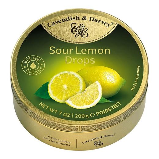 嘉云 酸柠檬果味硬糖 200g/盒 商品图0