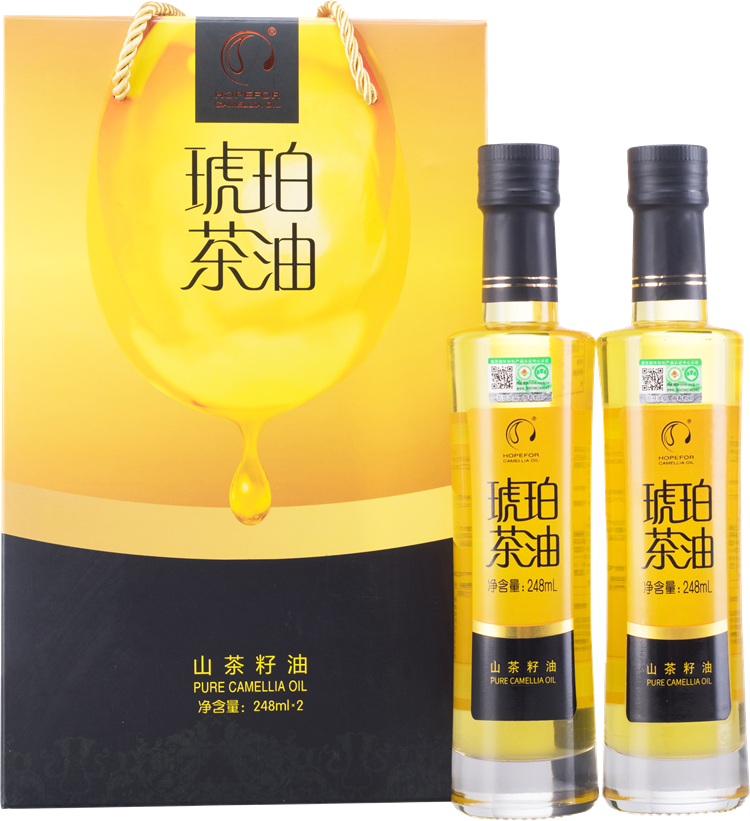 琥珀茶油礼盒248ml*2
