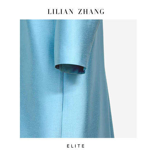 E-定制—“古典浪漫”—遇见倾心、挚爱7分袖轻礼服裙  2401099 商品图2