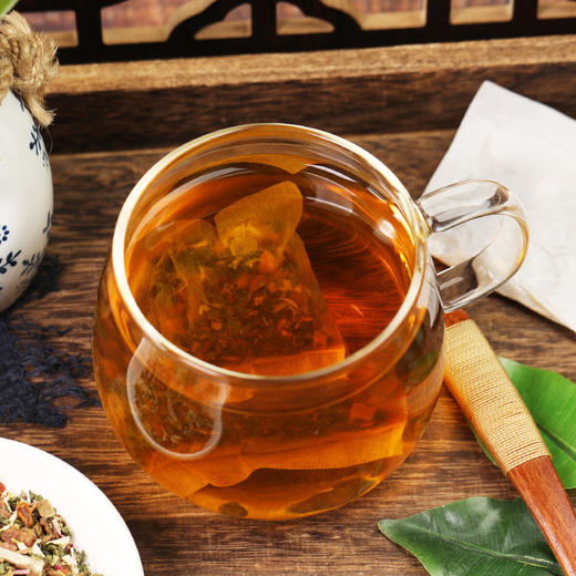 婉明十八味旰益茶 200g/40包非肝养茶非益甘茶养生茶袋泡茶非三绛 商品图1