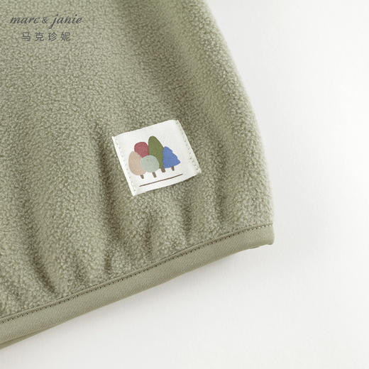 马克珍妮男童山系户外摇粒绒运动套装儿童卫衣套装秋冬新款241059 商品图5