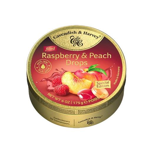 嘉云 蜜桃树莓味糖夹心糖硬糖 175g/盒 商品图0