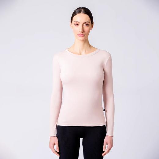 AUMNIE澳弥尼双面抓绒加厚长袖T恤运动健身加绒保暖瑜伽服新款 商品图3