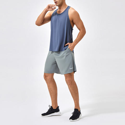 跃牌【欲动春风】男装系列 夏季运动短裤男透气反光条跑步五分裤41422 商品图3