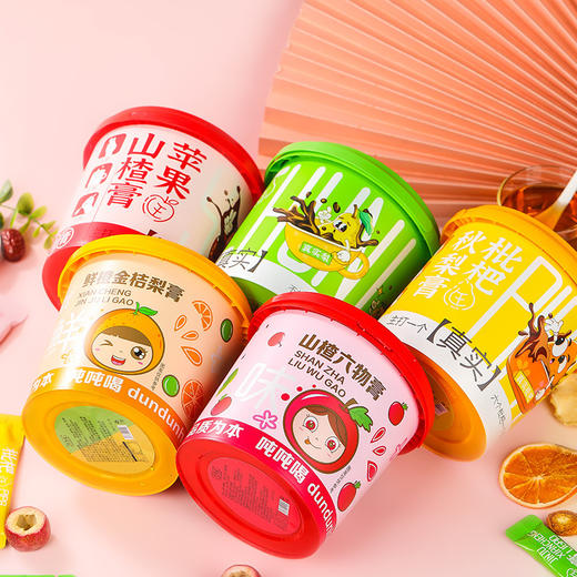 淳滋堂纯梨膏苹果山楂膏枇杷秋梨膏鲜橙金桔梨膏山楂六物膏 商品图3