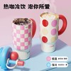 GOOM巨无霸保温杯2024新款高颜值大容量防漏吸管水杯茶水分离杯子 YD 商品缩略图5