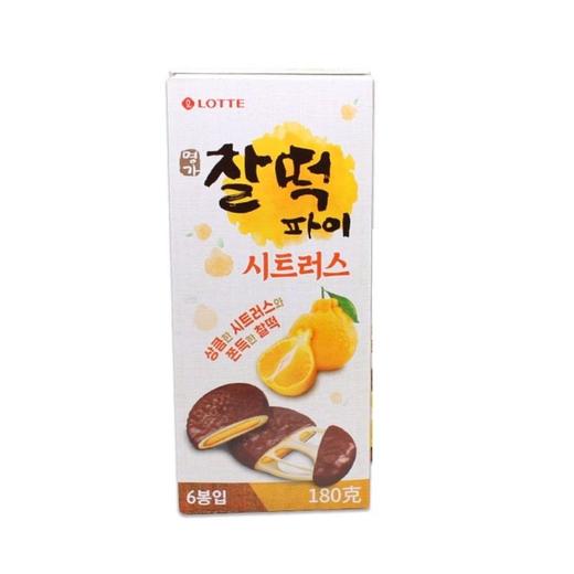 乐天 济州柑橘味打糕派 180g/盒 商品图1