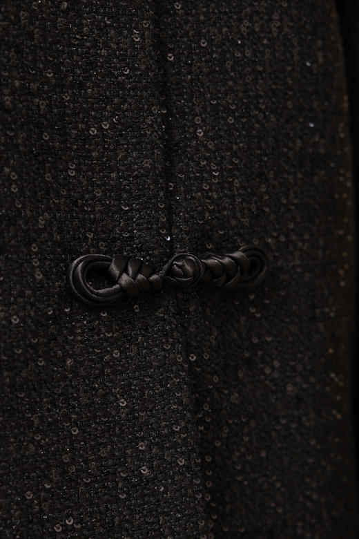 荷言HEYEN 夜粼 小香风厚款长袖外套高级定制 商品图2