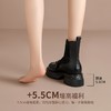 ZHR则则厚底增高袜靴乐福鞋轻便女鞋2024冬季新款ins百搭短靴 商品缩略图1