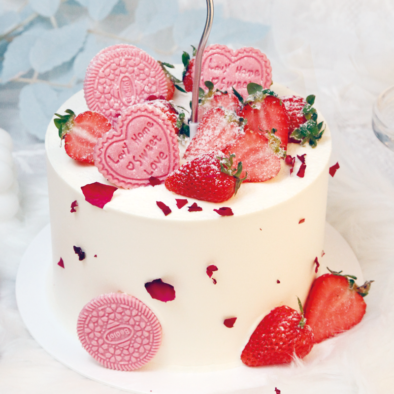 加高款丨倾莓雪山（女士蛋糕）