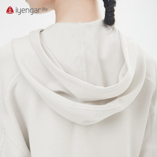 艾扬格 Life C1185空气层连帽卫衣 瑜伽运动卫衣 商品图4