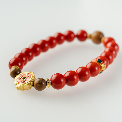 【宫里手串】本命大吉 朱砂手串 商品图5