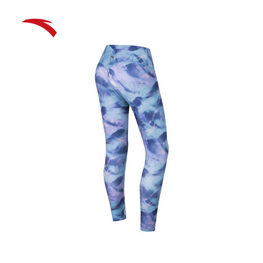 安踏冰肤紧身裤运动女子夏季瑜伽普拉提健身九分裤长裤162457307 商品图1