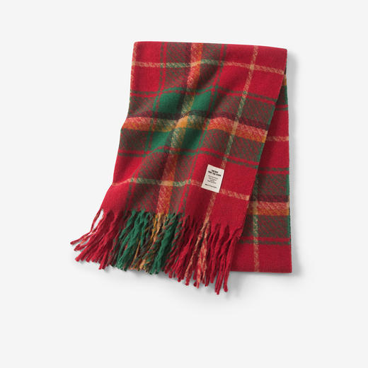 森马围巾男秋冬新款经典撞色格纹韩系氛围感披肩加宽围脖情侣 商品图4