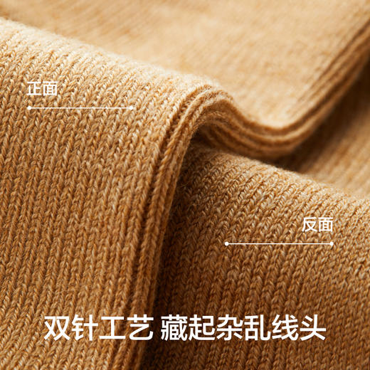 有棵树美利奴羊毛7A抗菌男士袜子3双装-OB001 商品图5