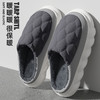 【一触即暖！温暖不等待】棉拖鞋男冬季羽绒布家居家用厚底保暖防水防滑男士棉拖批发女款冬，锁住脚部温暖。ry 商品缩略图1