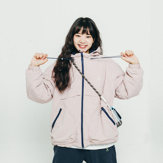 【品牌直发】ACMEITEM爱棵米 户外夹棉连帽外套防泼水宽松休闲棉服上衣男女GAF3210340G 商品图1