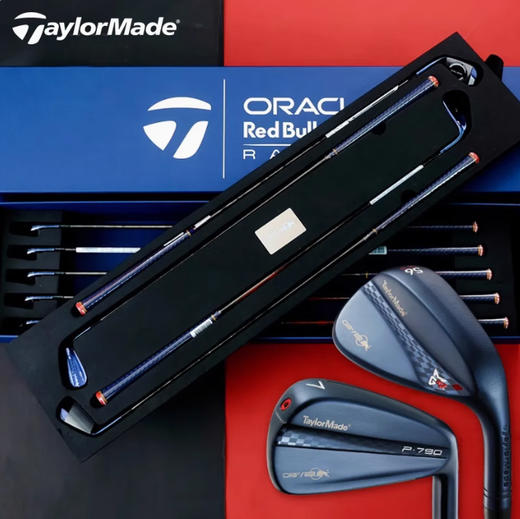 TaylorMade泰勒梅高尔夫红牛限量推杆 P790铁杆组&MG4挖起杆礼盒 商品图0