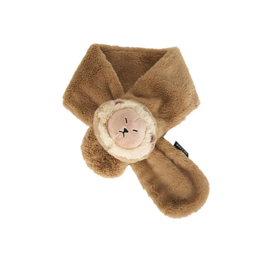 大英博物馆X苏州博物馆 亚述系列 萌狮公仔毛绒围脖围巾 商品图4