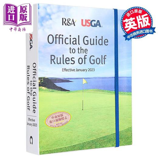 预售 【中商原版】高尔夫规则官方指南 英文原版 Official Guide to the Rules of Golf 商品图1