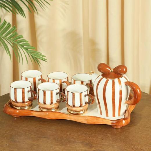 康巴赫生活馆瓷水具套装一壶六杯 商品图2