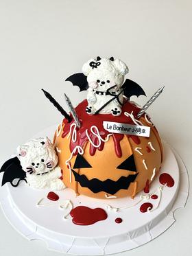 万圣节小恶魔·奶油蛋糕（插件随机）