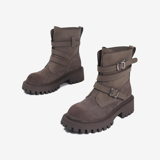 伊伴冬季女鞋单靴B24539001 商品图6