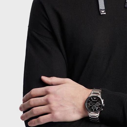 阿玛尼时尚经典商务手表AR2434 商品图2