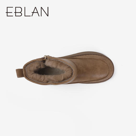 伊伴冬季女靴潮流舒适女鞋加绒棉鞋B24791206 商品图2