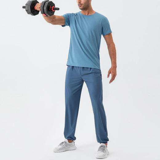 跃牌【欲动春风】男装系列 男士锦纶宽松运动长裤弹力户外休闲健身长裤31339 商品图3