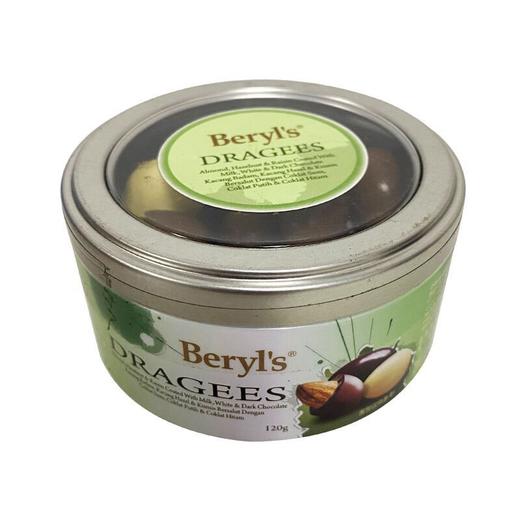 倍乐思Beryl's 什锦烘焙果仁夹心巧克力 120g/罐 商品图1