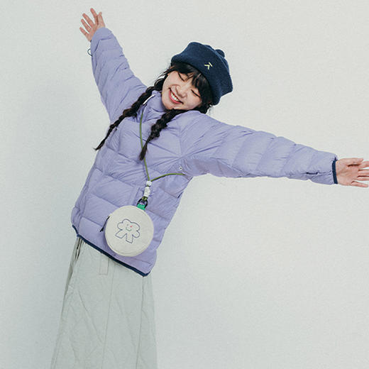 【十一破价福利】ACMEITEM爱棵米 户外轻量立领羽绒服防泼水防钻绒羽绒衣外套男女GAF3110377G 商品图1