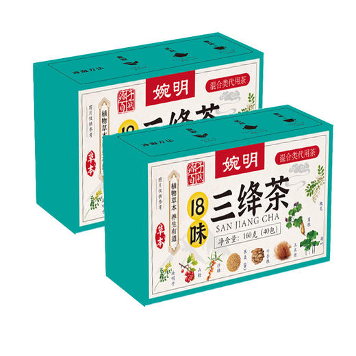 婉明三绛茶草本三绛茶  袋泡茶玉米须桑叶茶青钱柳叶茶 商品图4