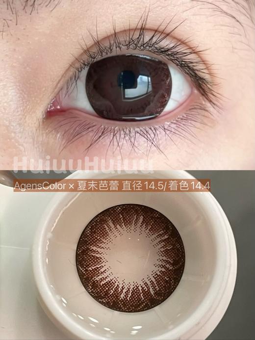 【实拍系列】偏大着色自然系列-夏黑葡萄/微醺葡萄/京玉葡萄/巨峰葡萄/旋转芭蕾/夏末芭蕾-14.5mm/14.4mm 【年抛 度数0-1000度 无525/575 】 商品图7