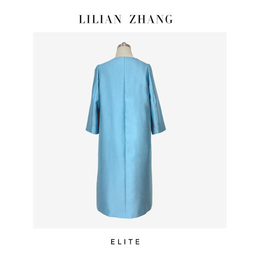 E-定制—“古典浪漫”—遇见倾心、挚爱7分袖轻礼服裙  2401099 商品图1