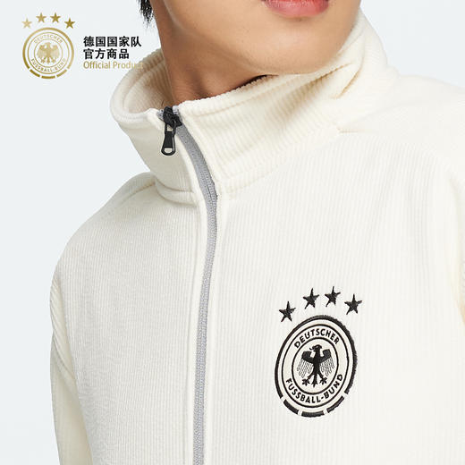 【官方正版】德国国家队 | 休闲男女简约白色高领外套秋冬保暖球迷 商品图3
