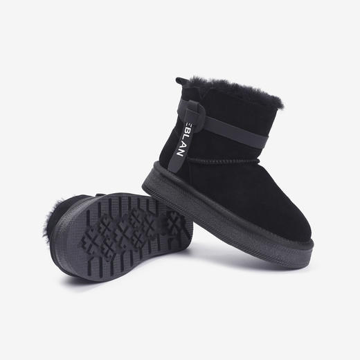 伊伴冬季加绒棉鞋冬靴女鞋B24752560 商品图7