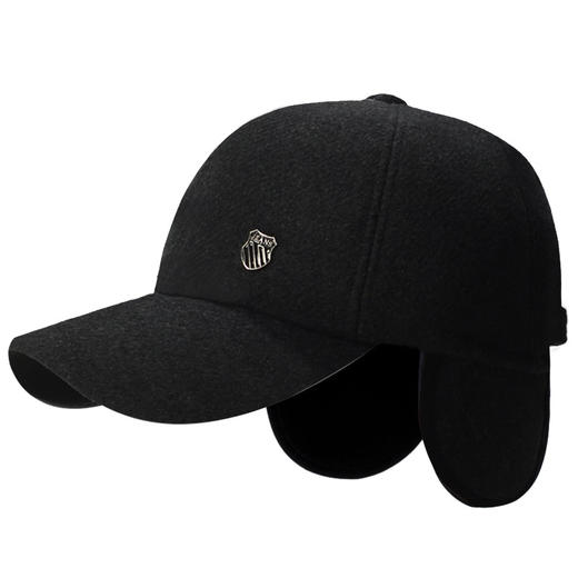 TZW-中老年护耳帽秋冬季帽子男冬天棒球帽户外防寒保暖鸭舌帽爸爸棉帽 商品图4