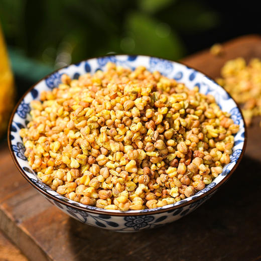 婉明黄苦荞250克罐装 苦荞茶四川大凉山胚芽苦荞散装茶 浓香型茶 商品图2