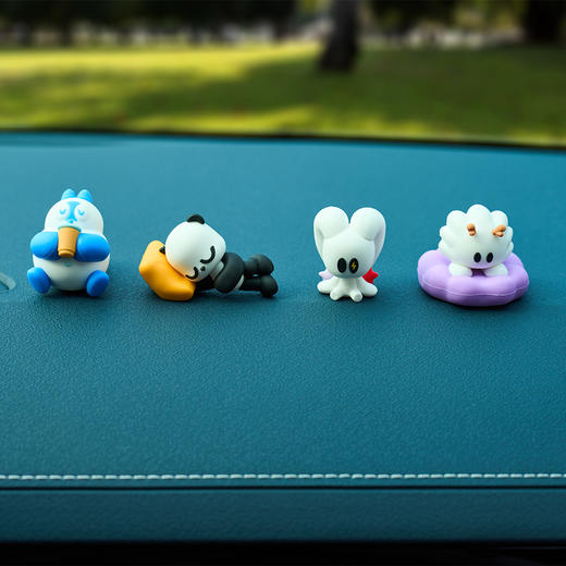 隐藏式停车号码牌   车载摆件套装   云感车载头枕 商品图4