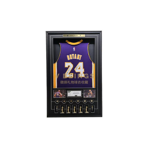 收藏系列 科比 湖人队24号紫金 11/124 亲笔签名球衣 商品图0