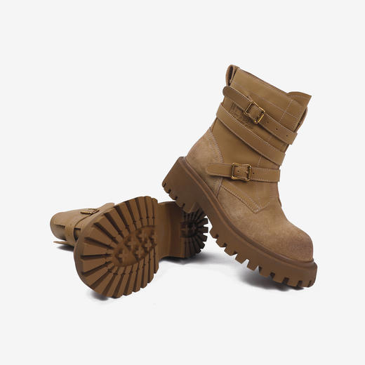 伊伴冬季女鞋单靴B24539001 商品图7