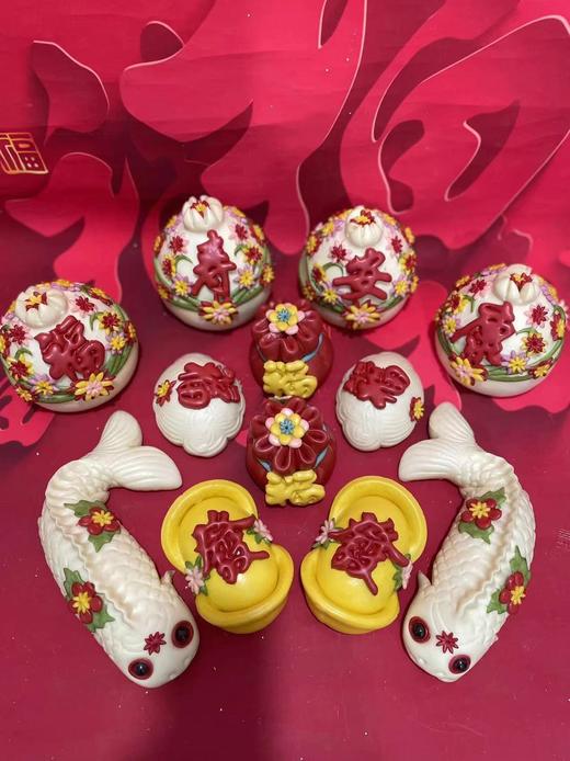 【恩点】祝寿花馍|9.5斤左右|好运连连 健康平安【自提】注：下单6个月内有效，过期将退款，请尽快到店核销 商品图0