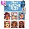 预售 【中商原版】Draw Amazing Faces 进口艺术 绘制令人惊叹的面孔 商品缩略图0