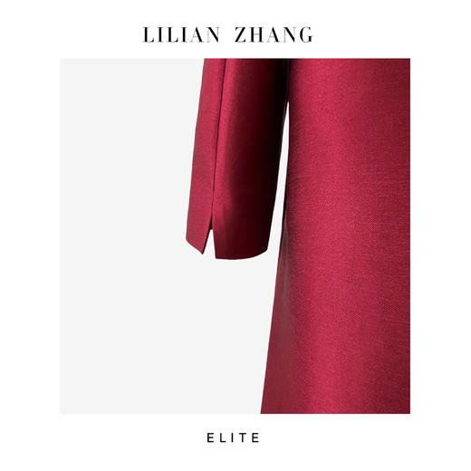 E-定制—*级—“古典浪漫”—遇见倾心、挚爱7分袖轻礼服裙  2401099 商品图2