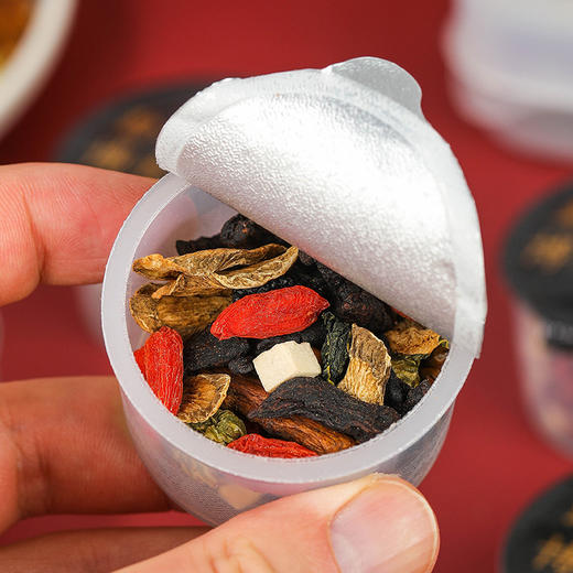 流传金方菊花枸杞决明子茶小罐装茶 小罐装养生茶桑葚金银花茶 商品图3